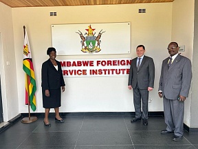 On Ambassador’s lecture in Zimbabwe Foreign Service Institute On Ambassador’s lecture in Zimbabwe Foreign Service Institute