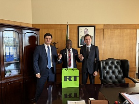 Russia Today’s delegation visit to Harare Russia Today’s delegation visit to Harare